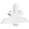 Ekena Millwork Redmond Architectural Grade PVC Gable Bracket, 48"W x 24"H x 4"D x 6"F, 12/12 Pitch GBP048X24X0406RED00 - alternate 1